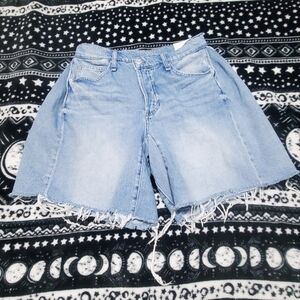 We The Free Light Blue Jean Shorts